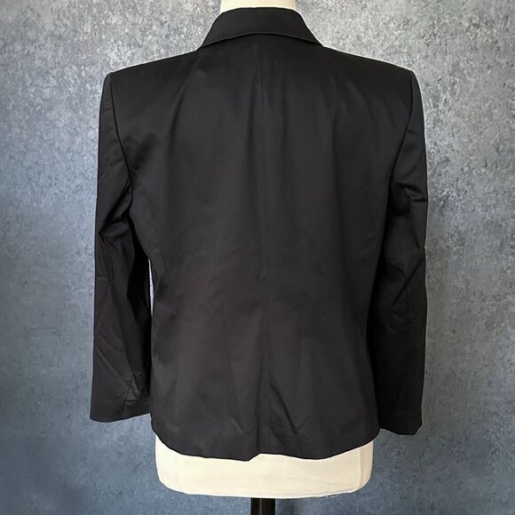 Tahari Cotton-Blend Two-Button Blazer Suit Jacket, Women's 18W - Picture 2 of 4